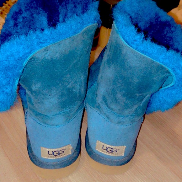 UGG | Shoes | Blue Ugg Boots Size Us 7 